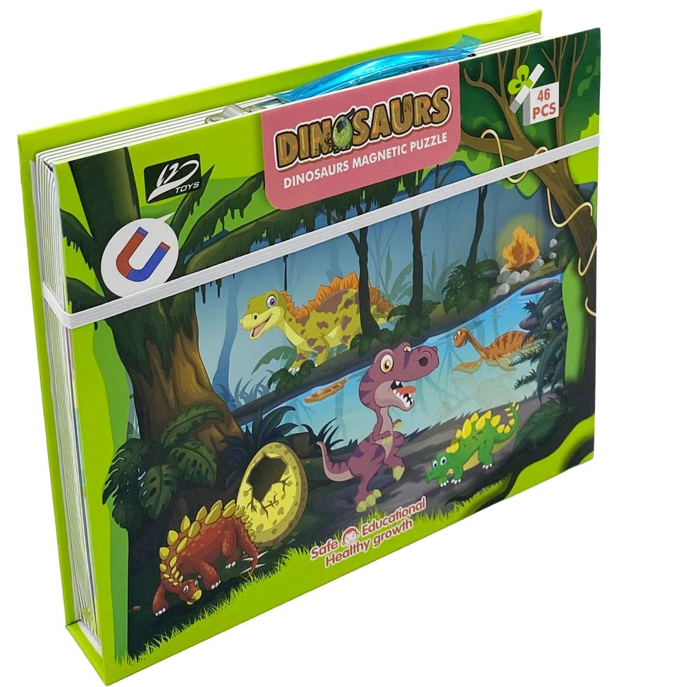 Magnetic Board Briefcase Puzzle with Marker 46 pcs