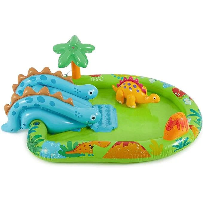 Intex Little Dino Inflatable Play Center - 191 cm × 152 cm × 58 cm