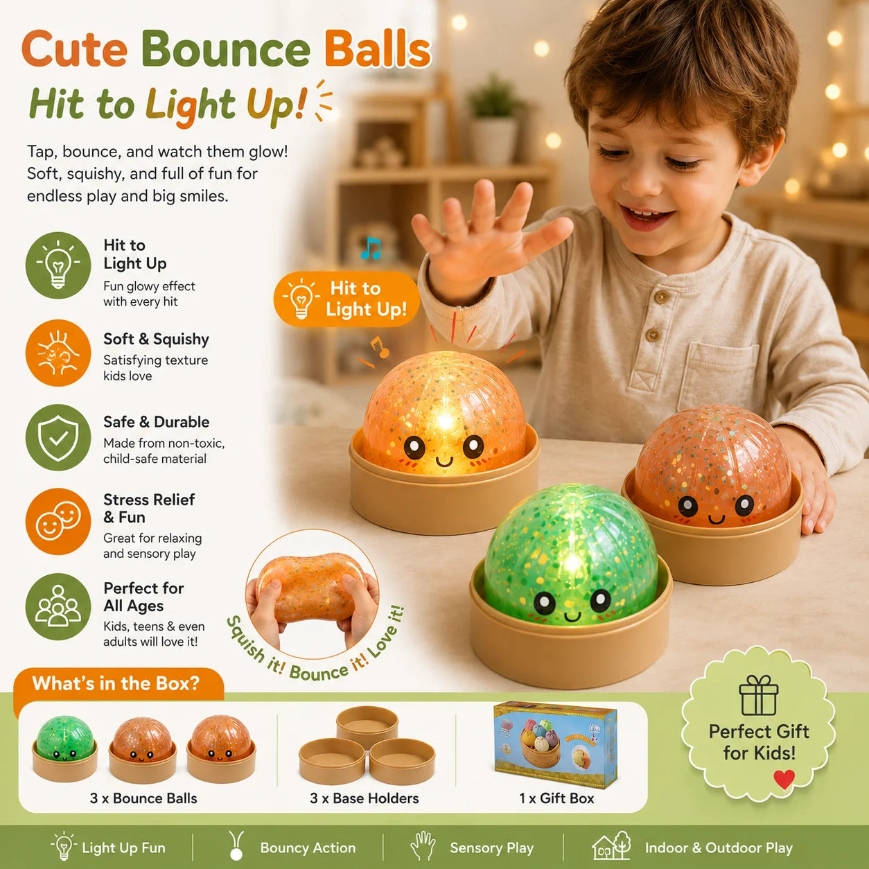 Needoh Nice Cube – squishy sensory fidget toy