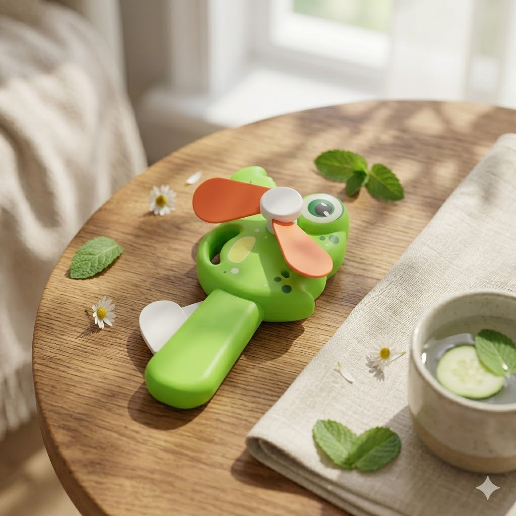 Mini Portable Handheld Fan (Assorted Designs & Colors)