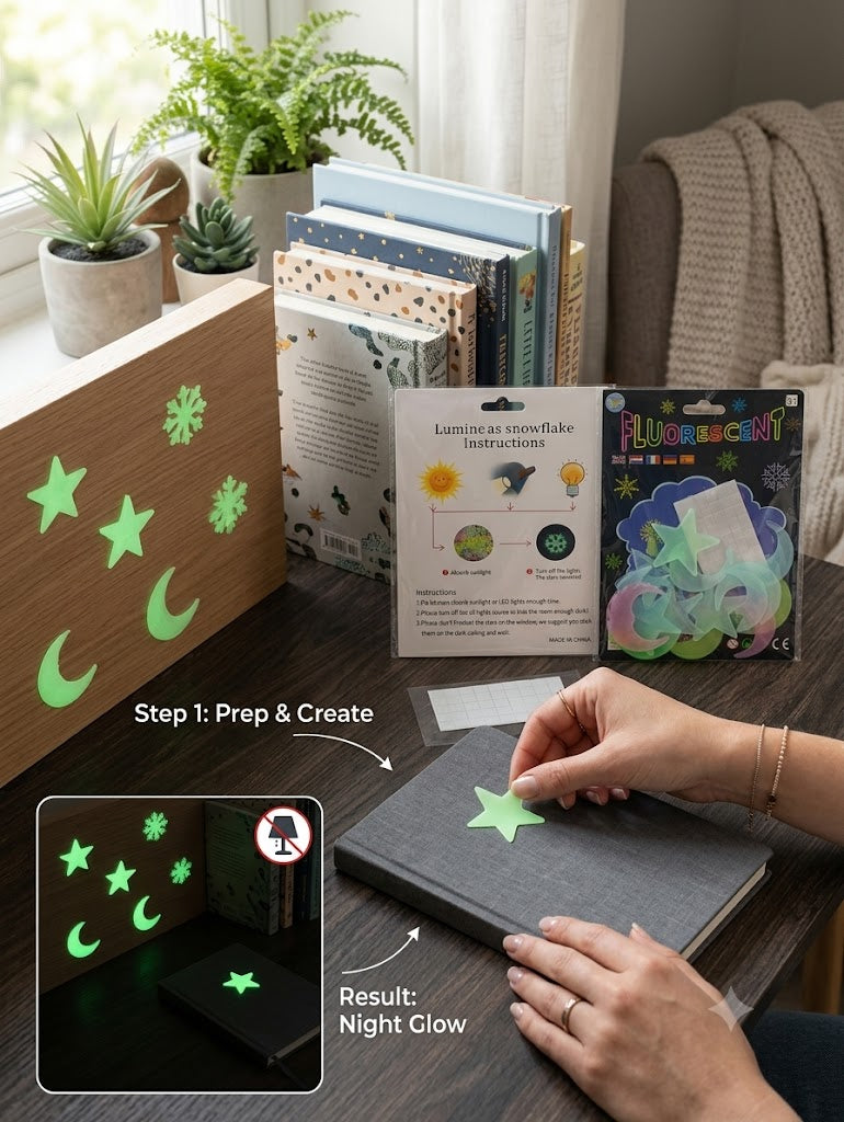 Fluorescent Glow Dark Wall Stickers