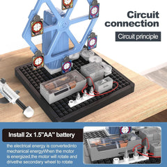 STEAM Machinery Bow and Arrow Rotating Circuit Kit