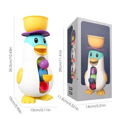 Fun Waterwheel Penguin Bath Toy