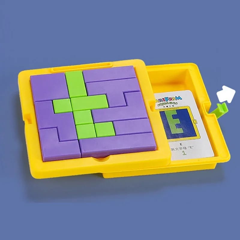 Variform Squares Mind Pattern Puzzle – 55 Challenges - JustForKids