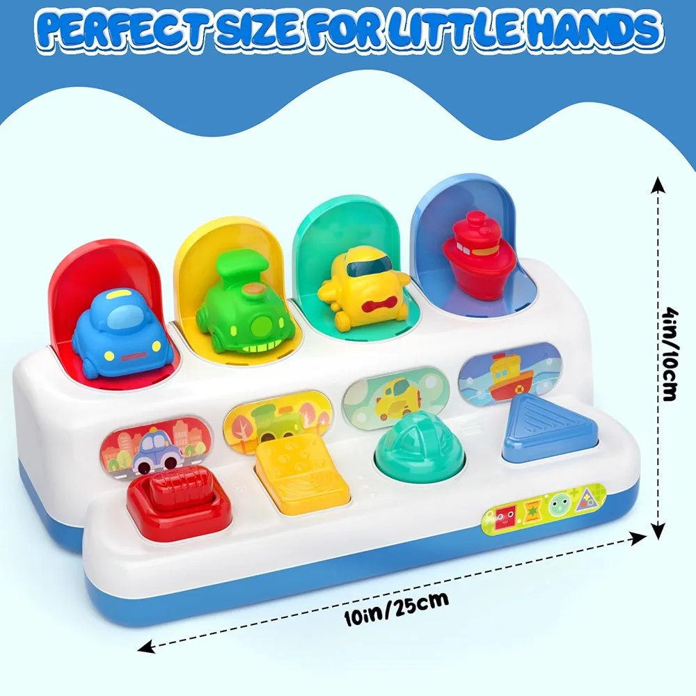 Pop-Up Vehicle Activity Toy