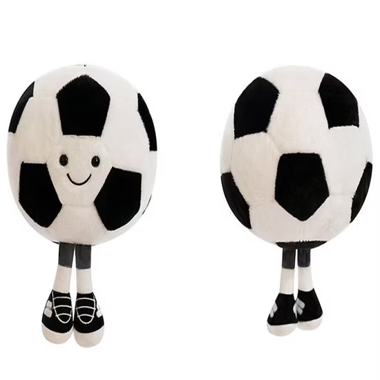 Amuseables Football Soccer Ball Plush Toy