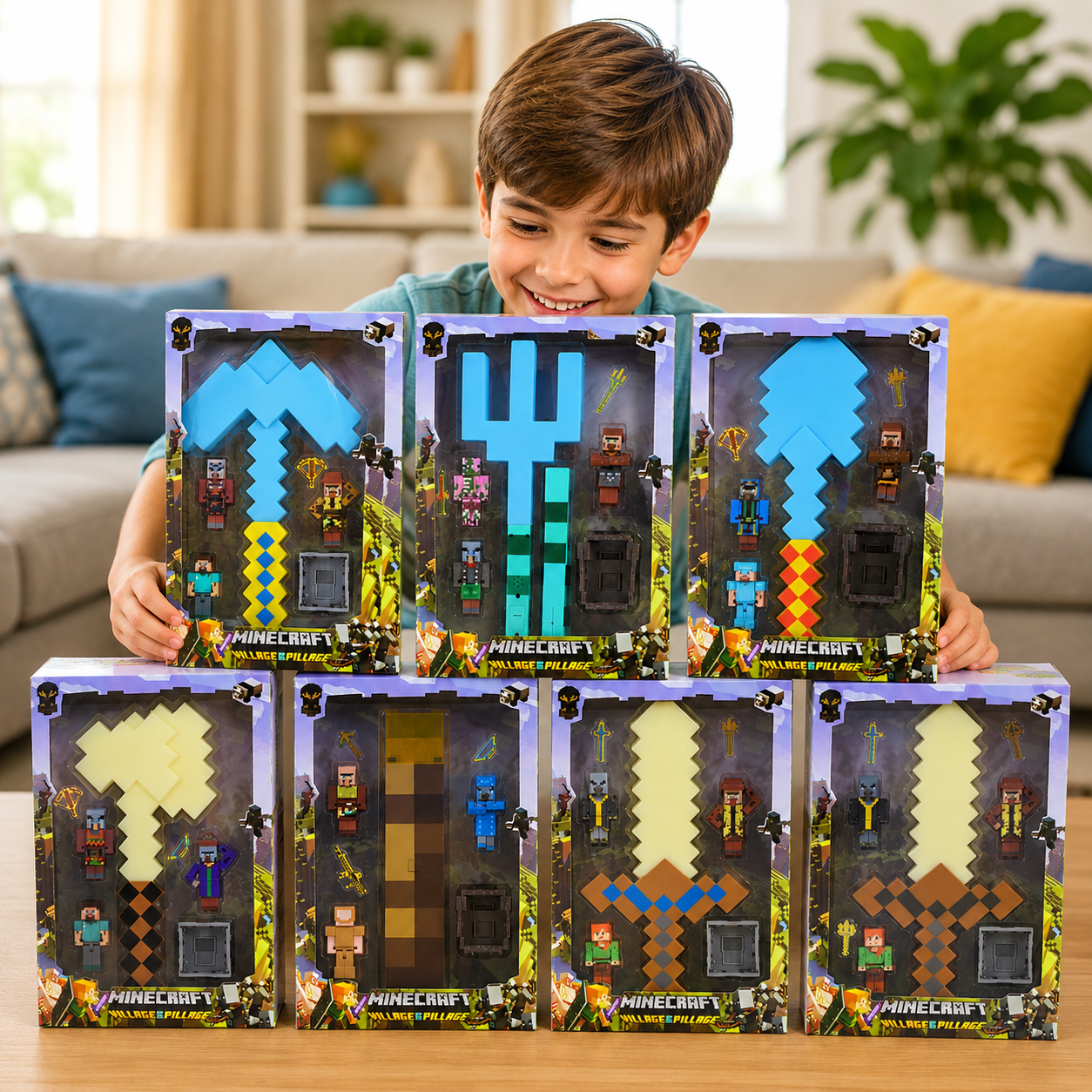 Minecraft Village & Pillage - Toy Collection