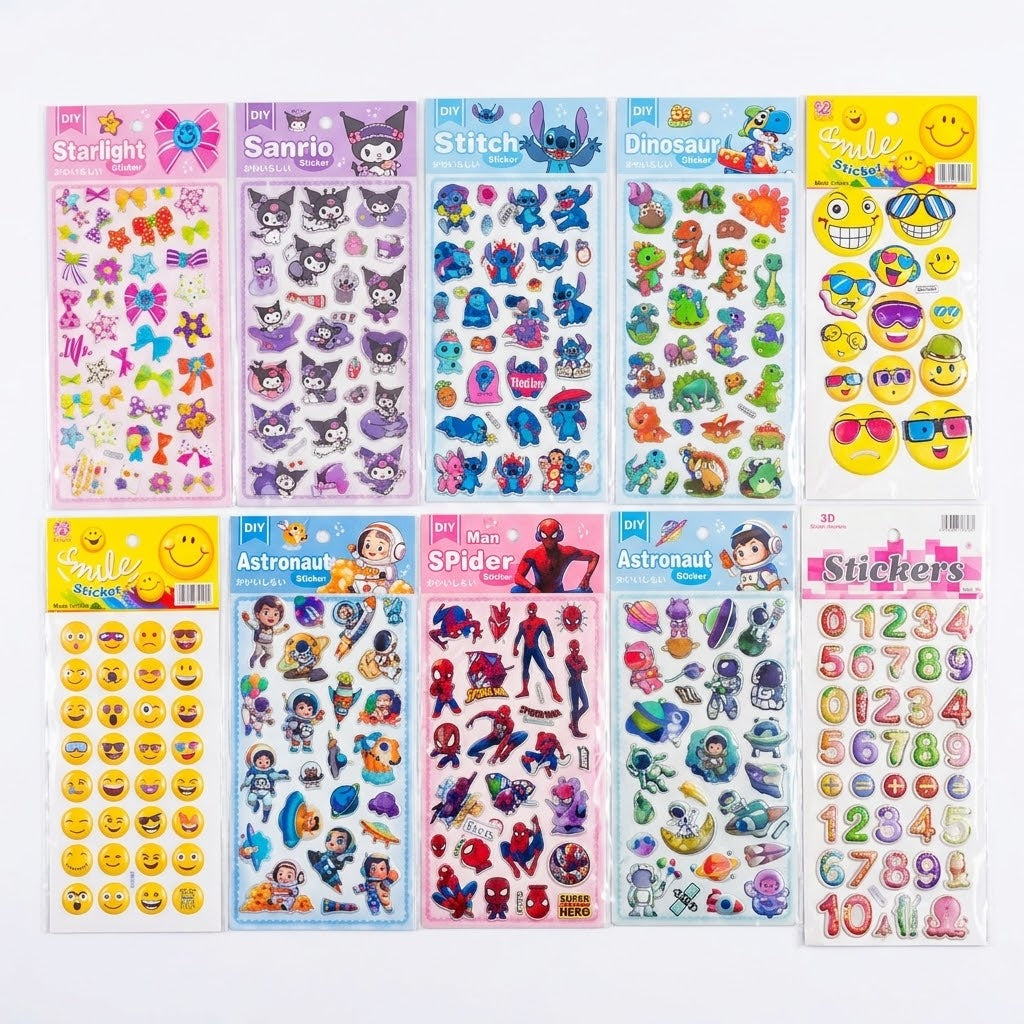 Sticker Pack Collection - Assorted Design