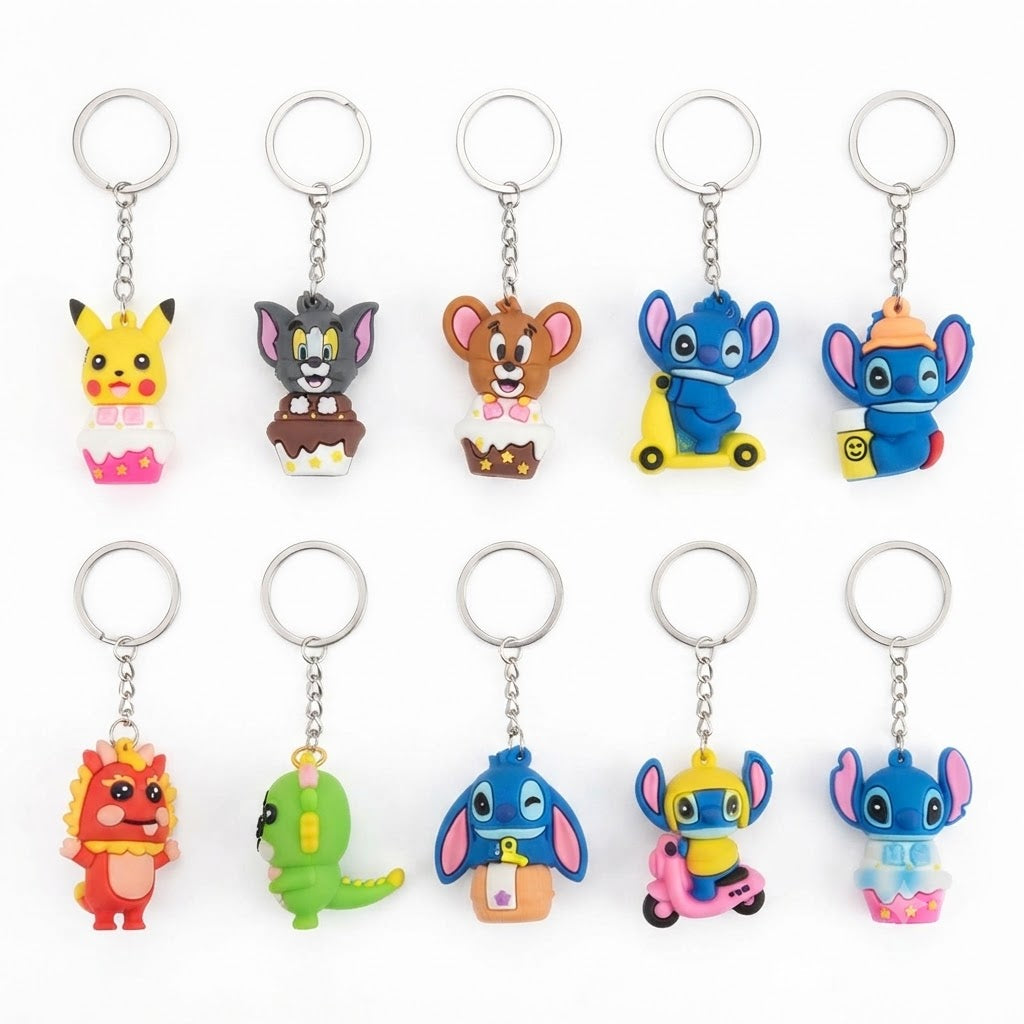 Cute Cartoon Character Keychain