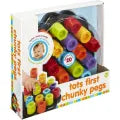 Tots First Chunky Pegs - Baby Toddler Sorting Activity - JustForKids