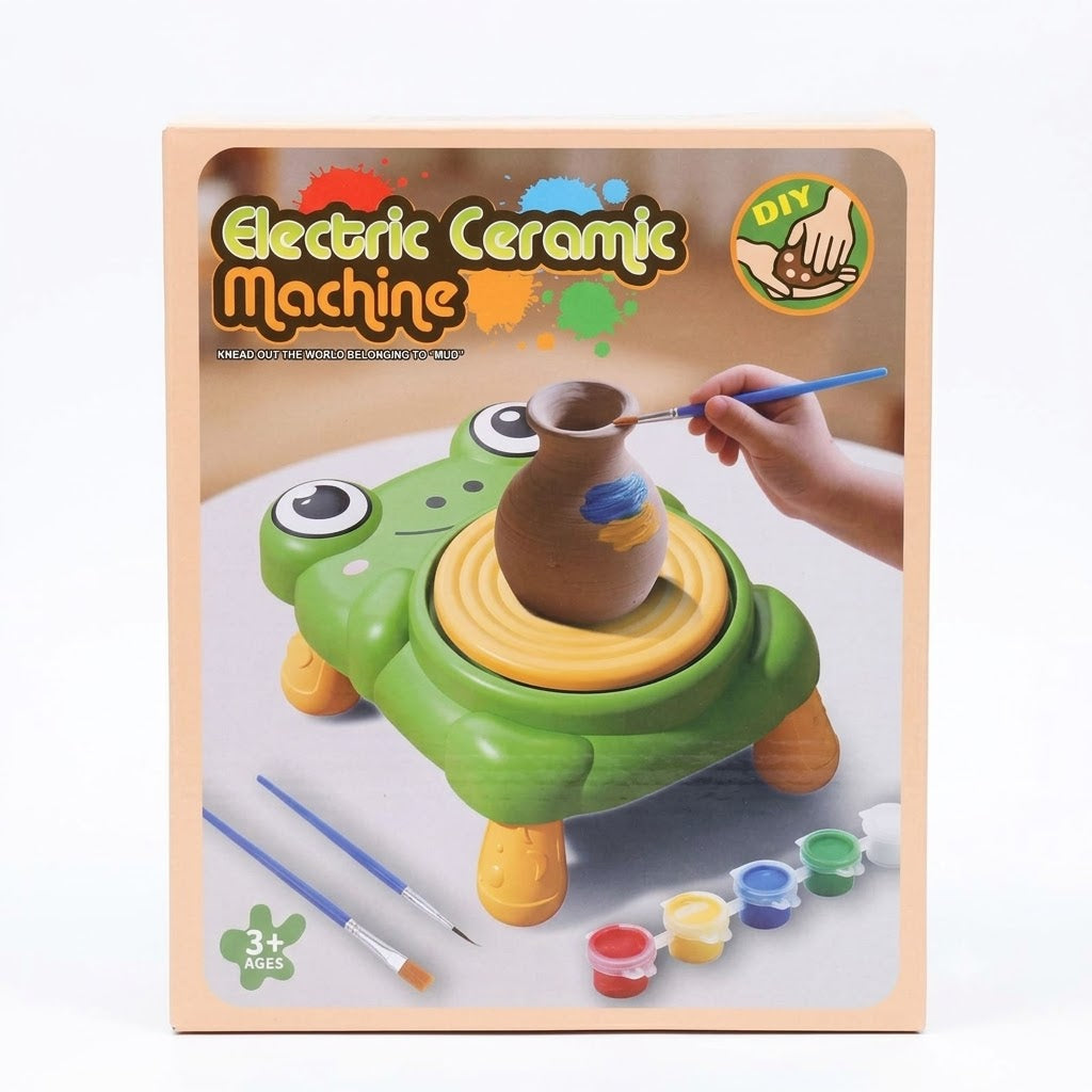 Kids Electric Pottery Wheel Clay Craft Kit