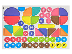 Magnetic Board Briefcase Puzzle with Marker 124 pcs