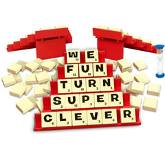 Funny Spelling Scrabble for Kids - 2 to 4 Players
