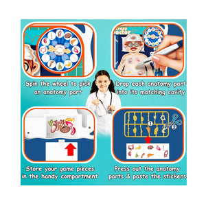Crazy Doctor Operation Board Game 🩺👨🏻‍⚕️