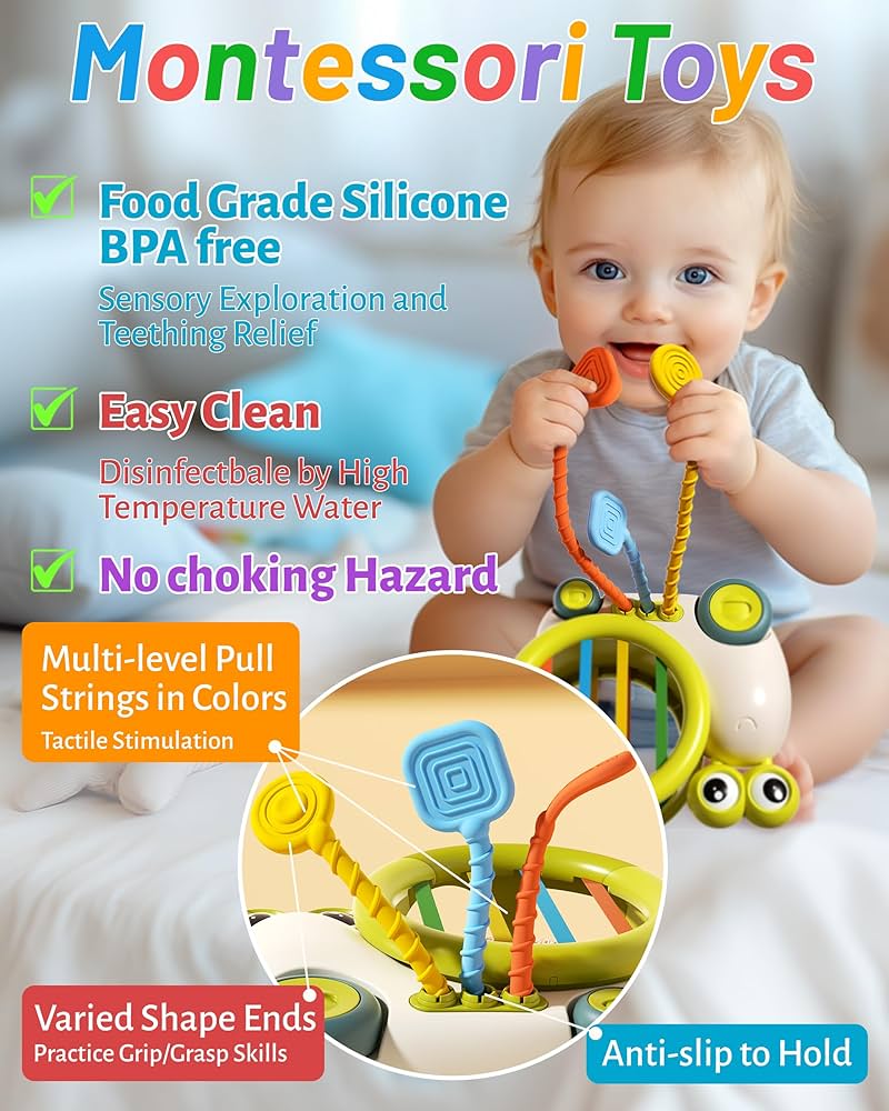 Snail Early Education Sensory Shape Sorting - JustForKids