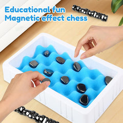 Magnetic Effect Chess Stone Family Board Game