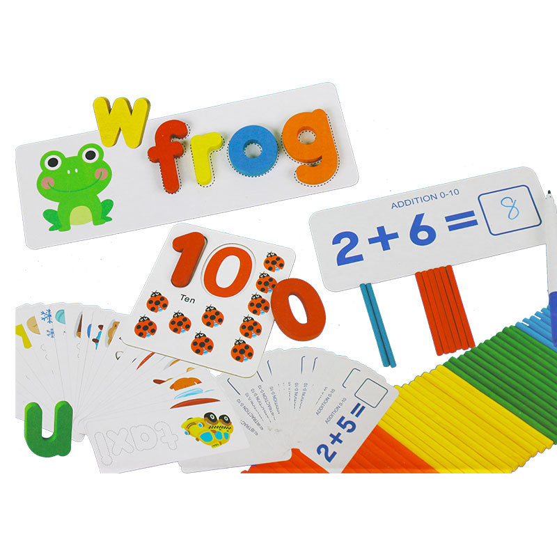 Spelling and Mathematics Game Set 2 in 1 - JustForKids