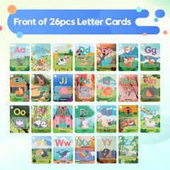 Magical Water Doodle Alphabet Painting Cards