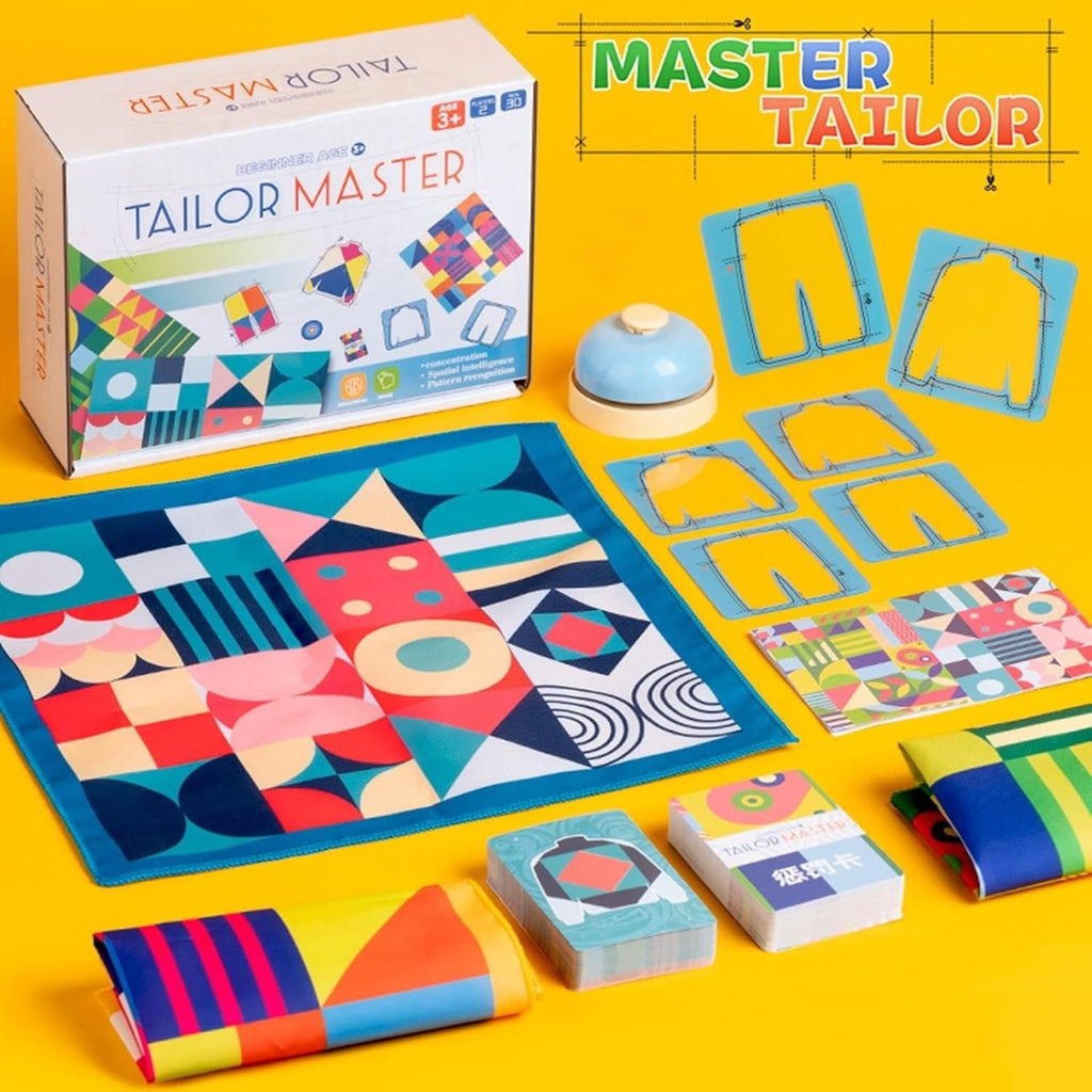 Tailor Master Interactive Pattern Challenge Game – Multiplayer - JustForKids