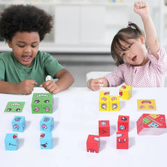 Face Changing Cube Battle Puzzle - 4 players