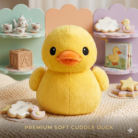 Cute Yellow Duck Plush Toy