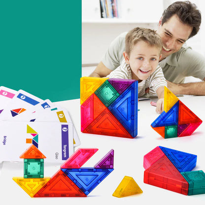 Magnetic Tangram (7 pcs) - Educational Toys
