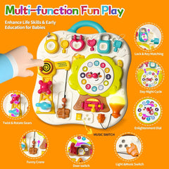 Montessori Multifunction Exploration Busy Board Learning