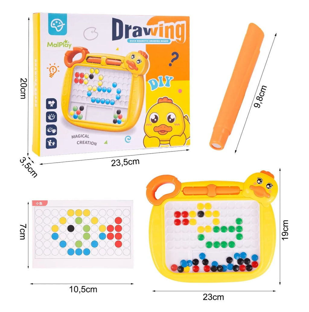 Duck Magnetic Bead Drawing Board - JustForKids