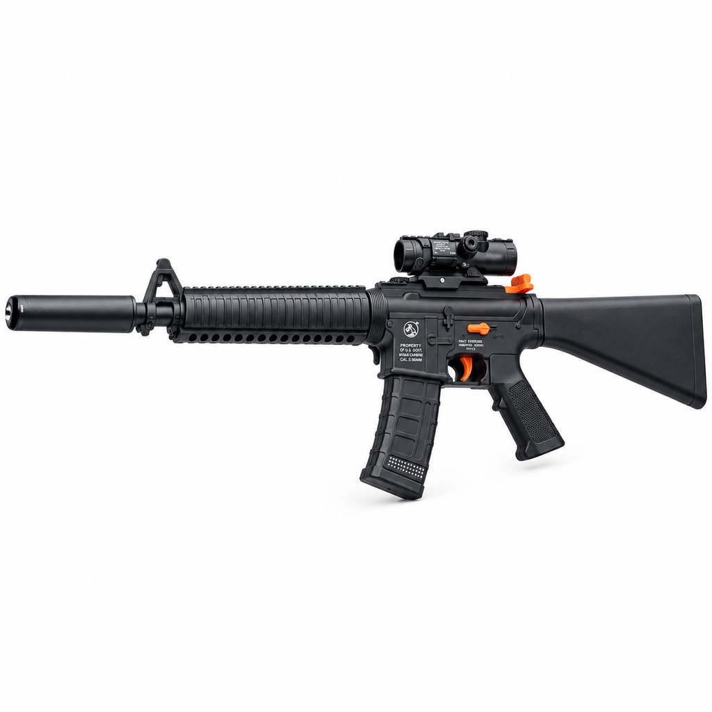 M16 Electric Water Gel Blaster Toy Gun – Rechargeable Shooting Toy