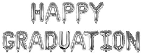 Happy Graduation Balloons - 15 Pcs