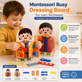 Montessori Busy Dressing Board