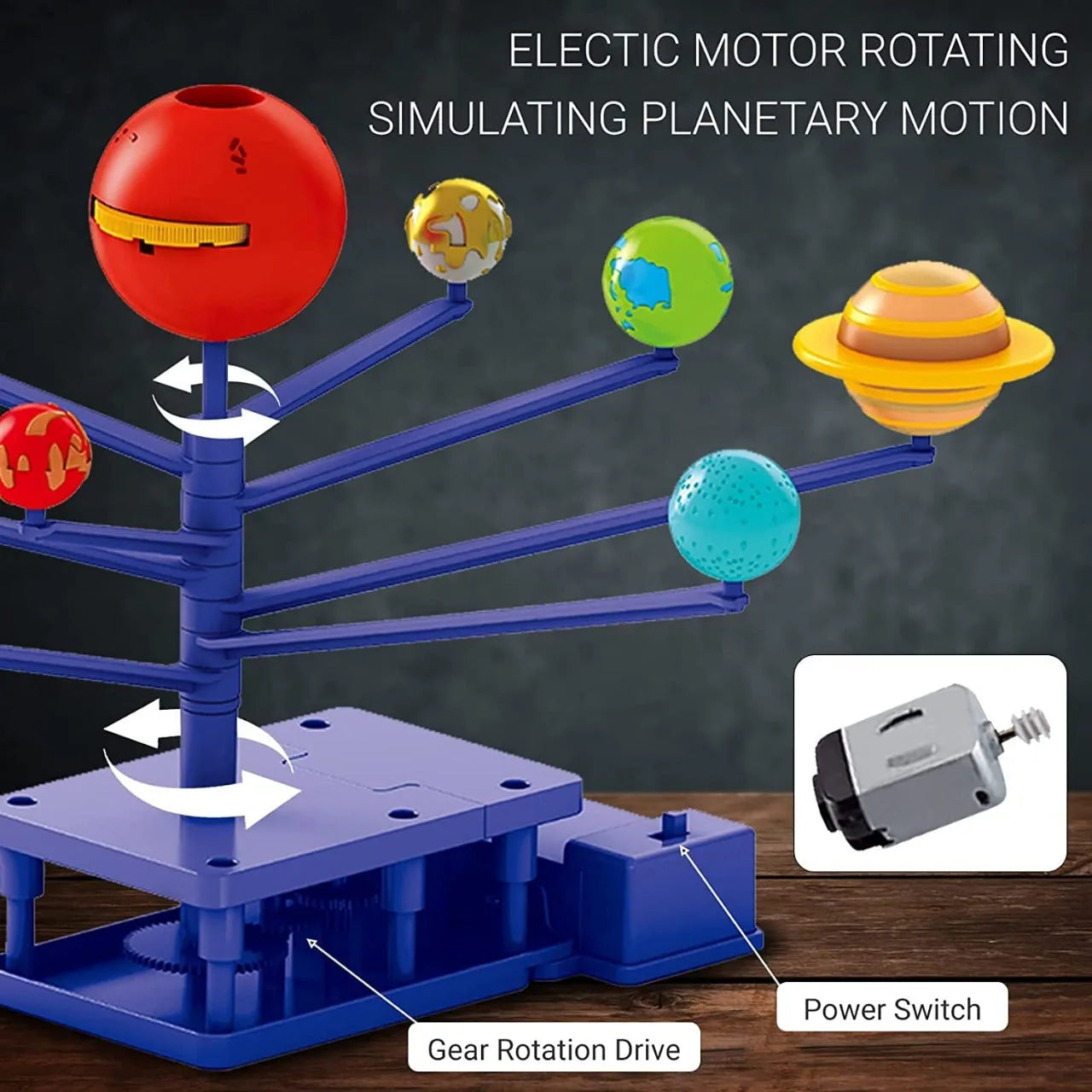 STEM Rotating Planets and Planet Projector DIY Kit