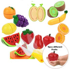 Fruits Cutting Play Set with Knife Board – 9 Pieces - image 6
