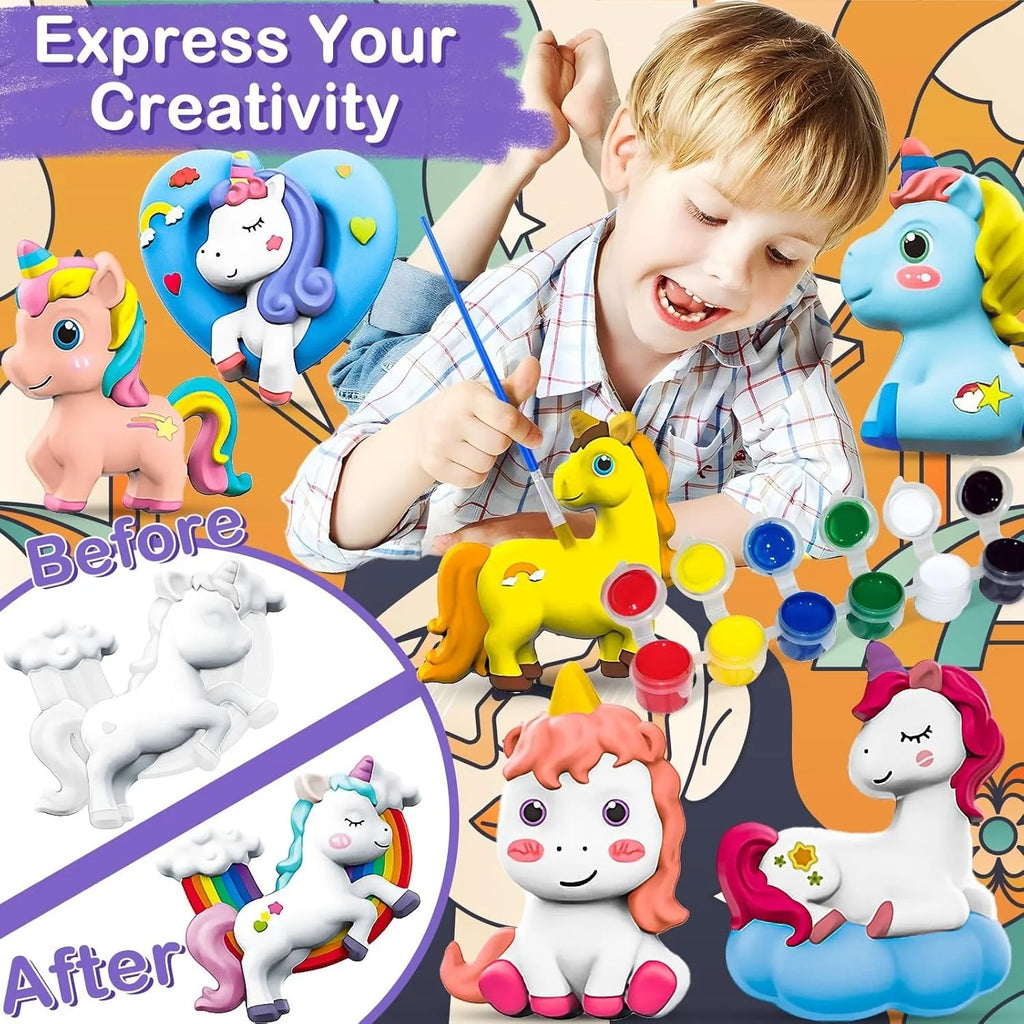 DIY 3D Mould and Paint Kit for Kids