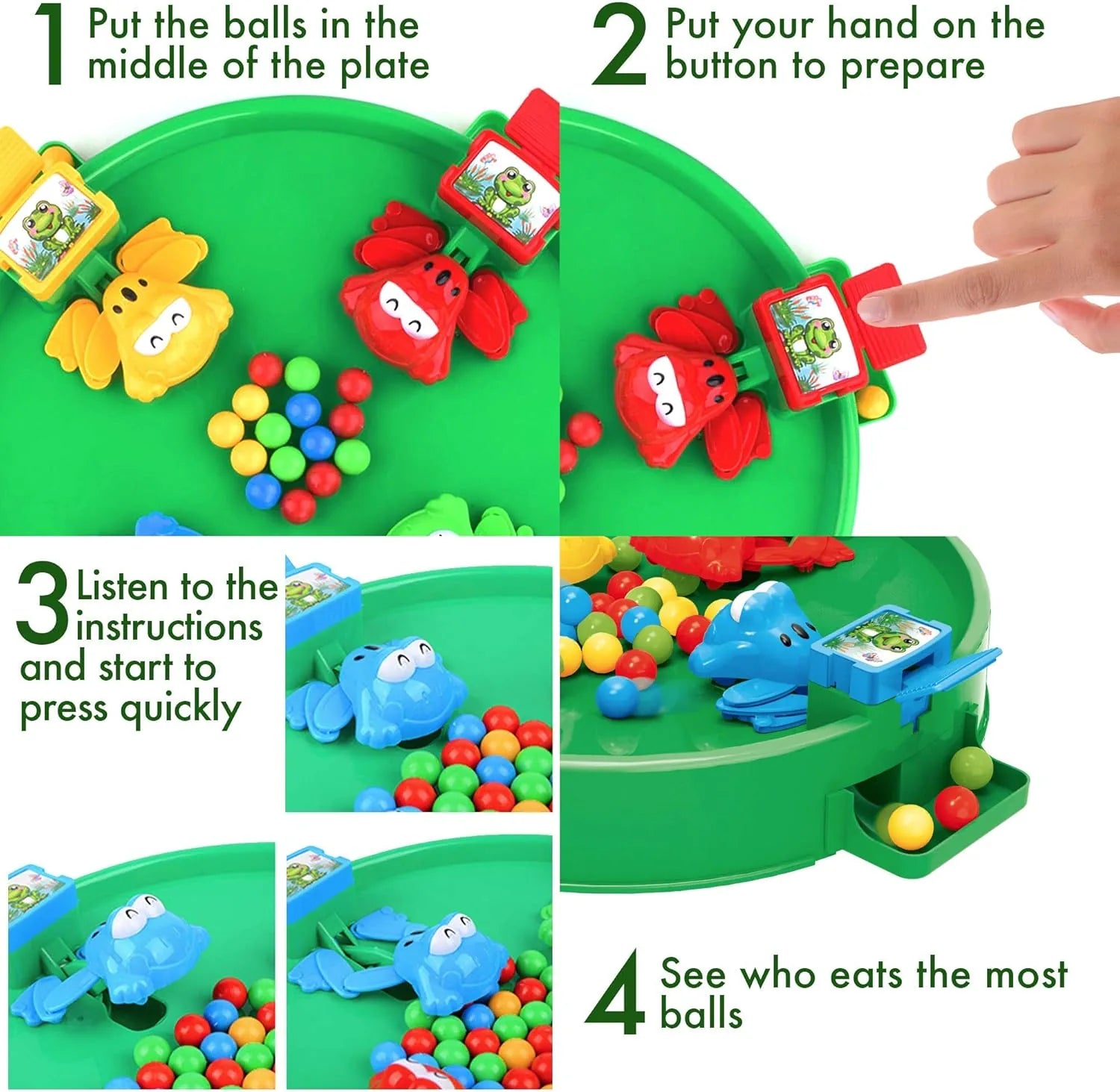 Hungry Frogs - Family Activity Game