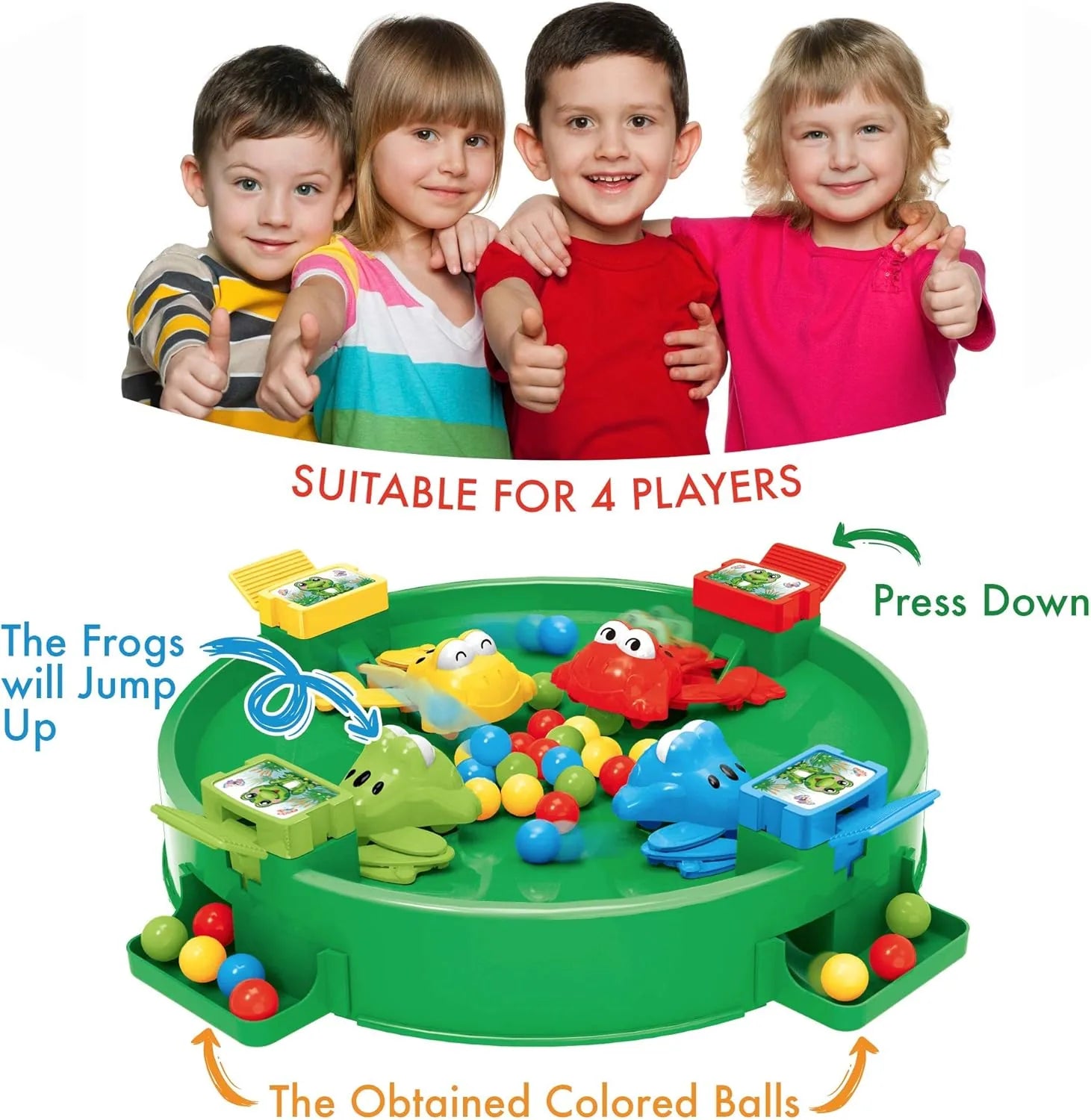 Hungry Frogs - Family Activity Game