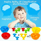 Colorful Sort Counting Bears with Matching Cups