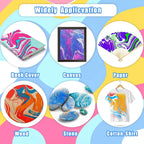 The Master of the Ebru Water Marble Painting - Big Size - JustForKids