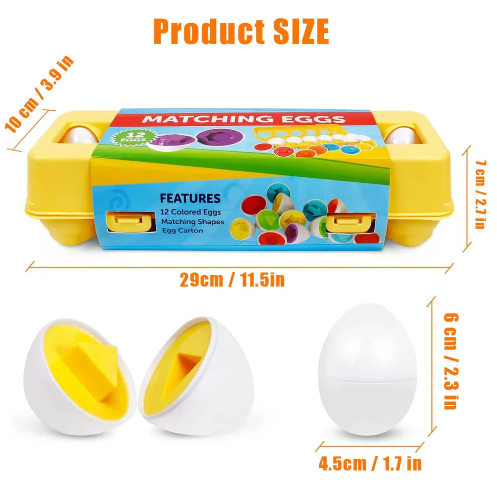 Matching Eggs Color Recognition and Shape