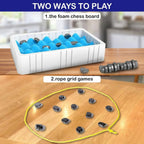 2-in-1 Magnetic Chess Family Activity Game