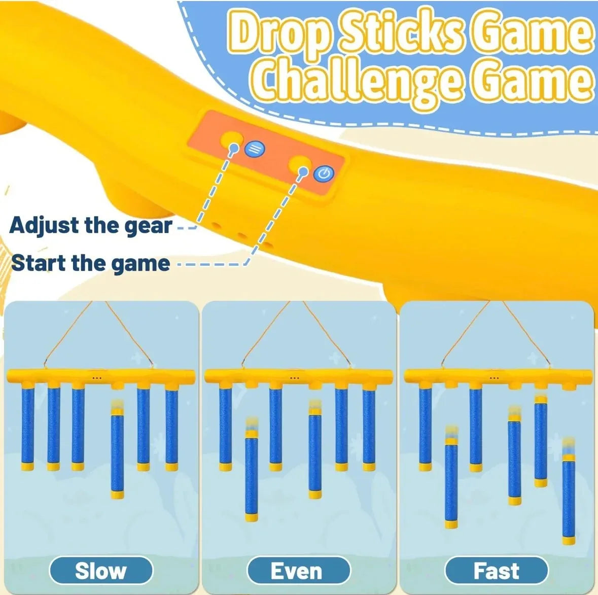 Hand Speed Reflex Challenge – rechargeable reflex game for kids