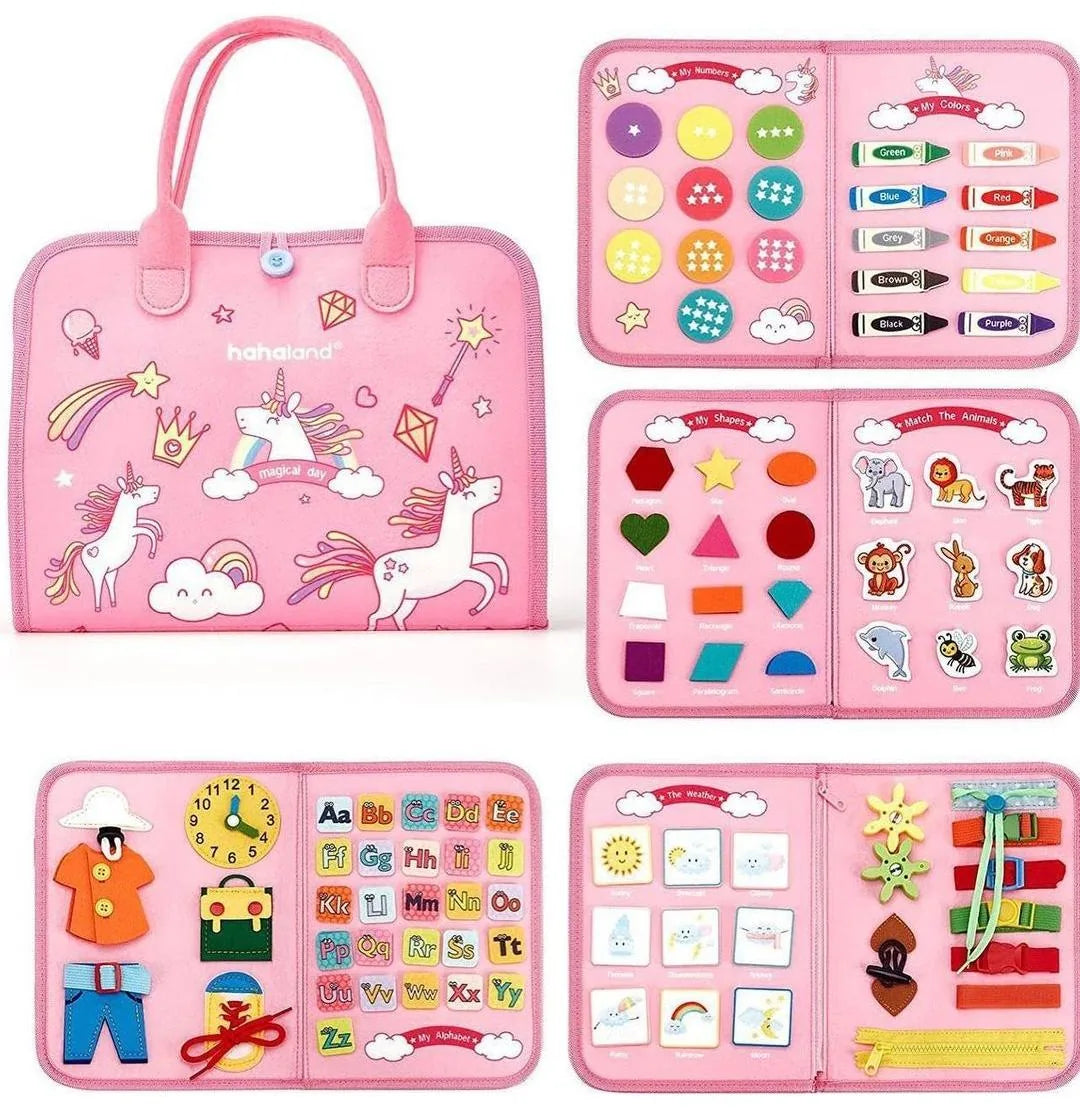 Busy Montessori Kit Sensory Book
