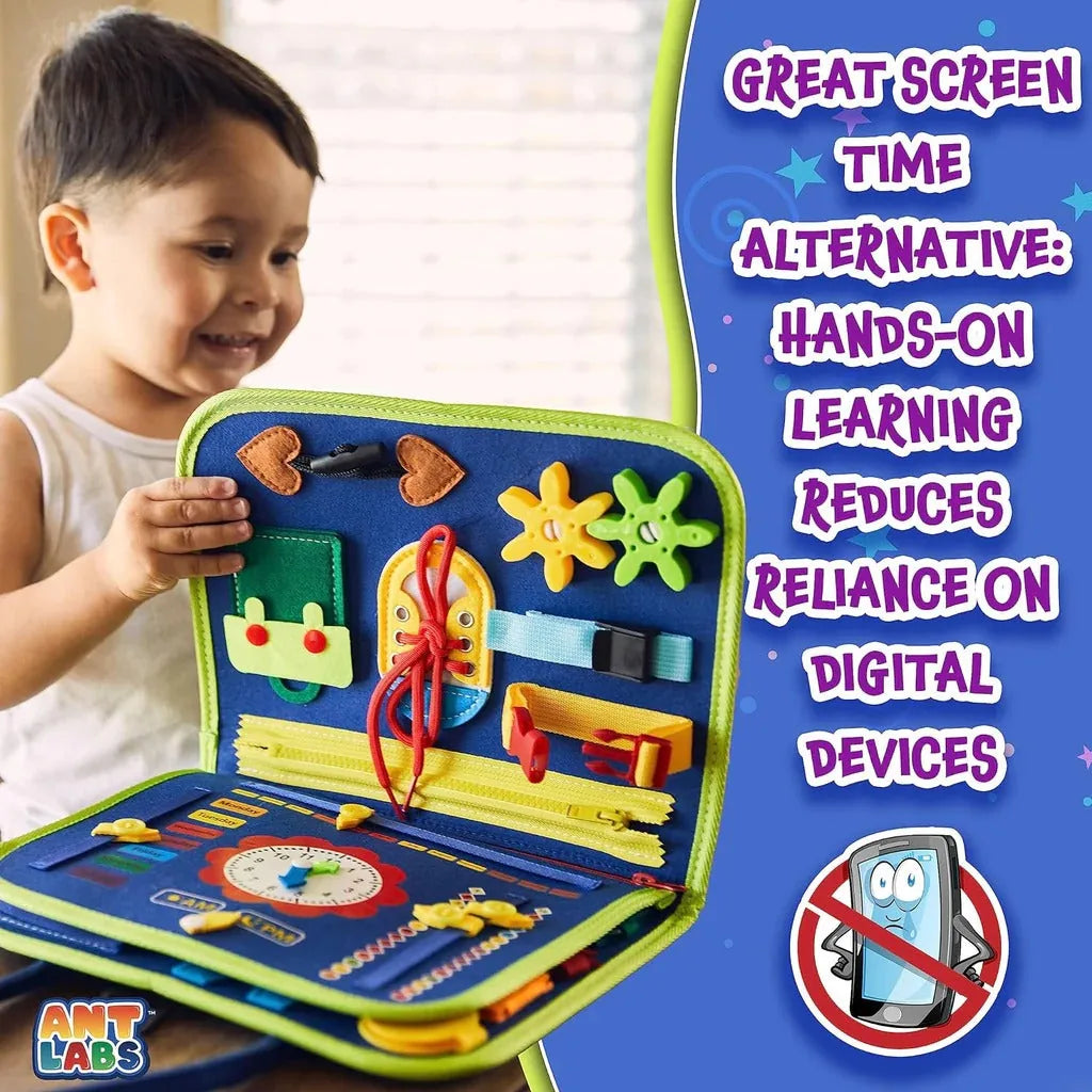 Busy Montessori Kit Sensory Book