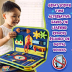 Busy Montessori Kit Sensory Book