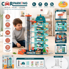 DIY 6-Level Car Parking Garage Playset with Elevator