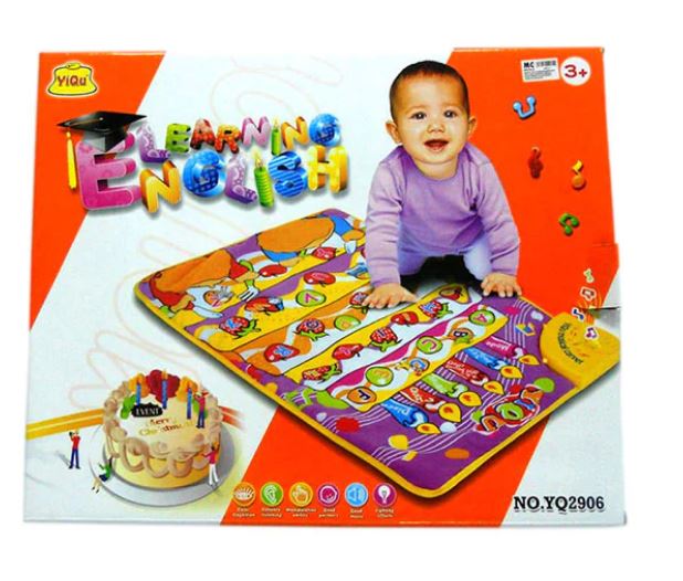 Musical English Learning Carpet for Babies - JustForKids