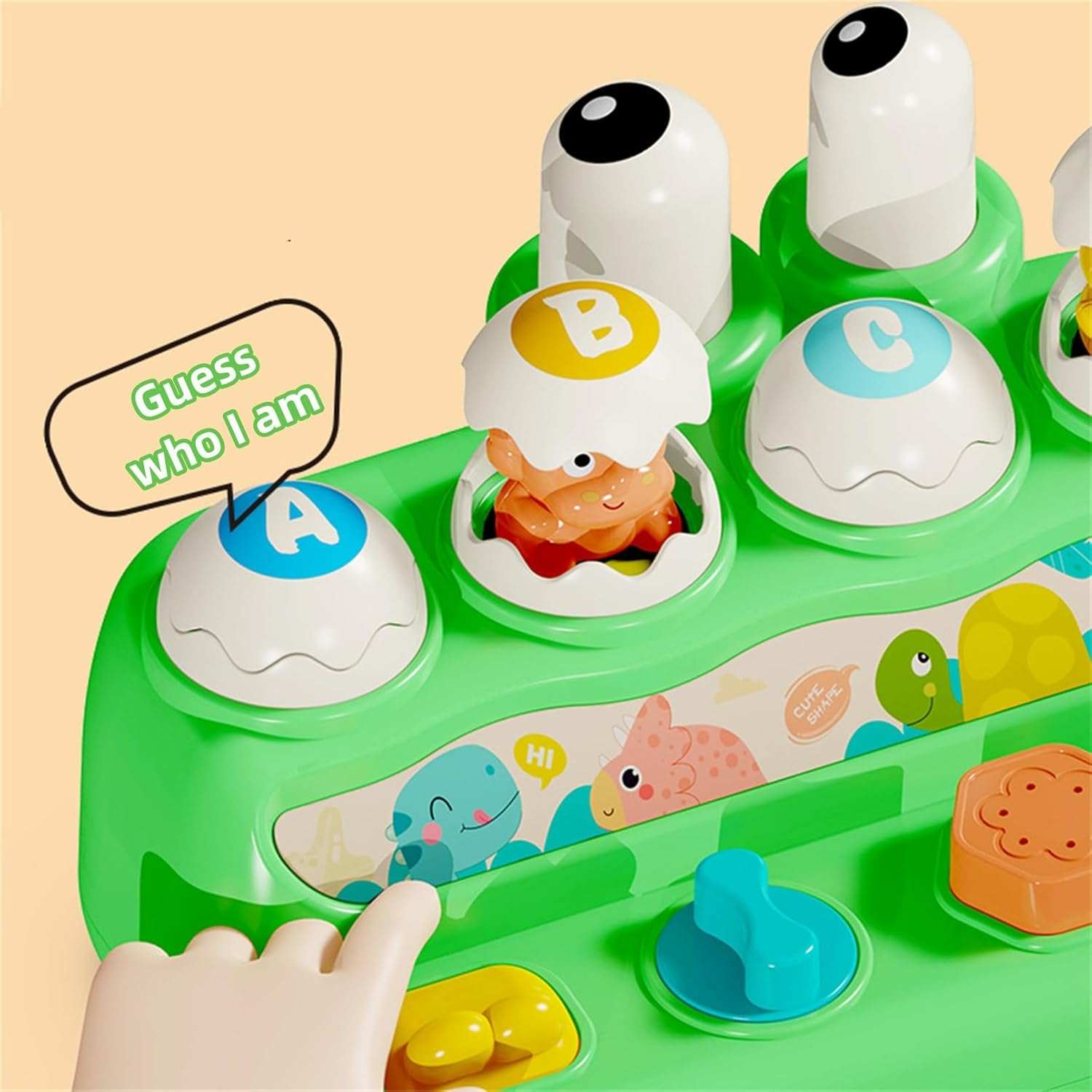 Dinosaur Pop-Up Whack Game