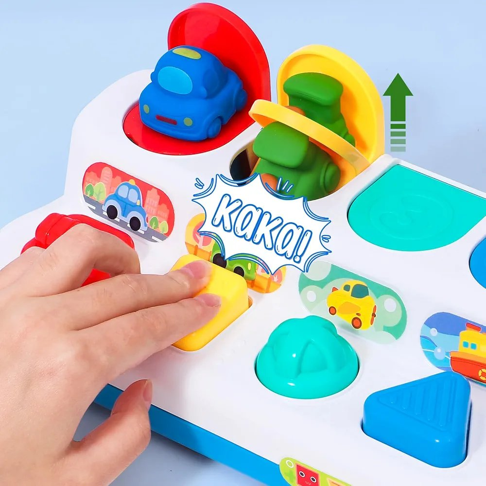 Pop-Up Vehicle Activity Toy