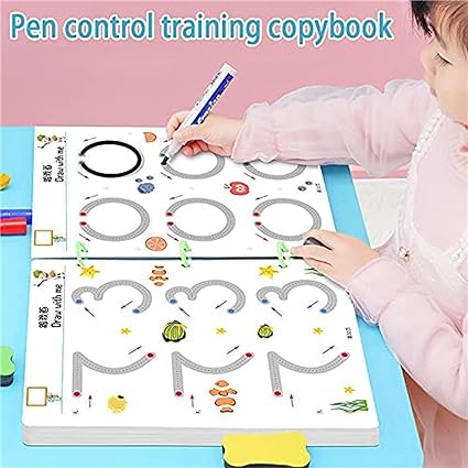 Magical Tracing Workbook – Reusable Writing Practice for Kids