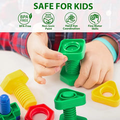 STEM Nuts and Bolts Building Blocks